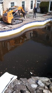 Pool renovation before 2 of  3