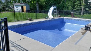 New Liner Installed prior to pool being filled